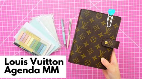 franklin planner compact louis vuitton mm|Louis Vuitton Agenda MM Planner Setup (affordable inserts!).